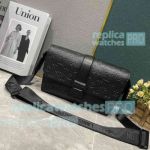 Copy l--V S-Cape Messenger Bag M23741 Black Monogram Taurillon 